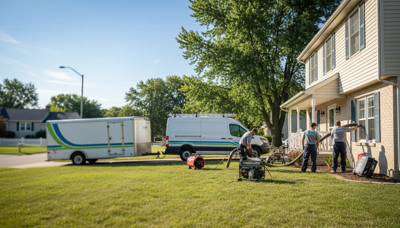 Flooded Basement Restoration And Cleanup With Repair in Hendricks, MN near me